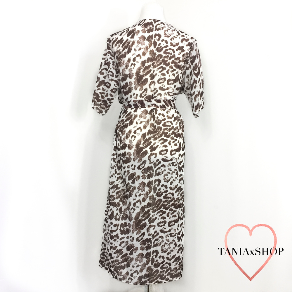 Leopard Kimono Duster - Picture 4 of 7